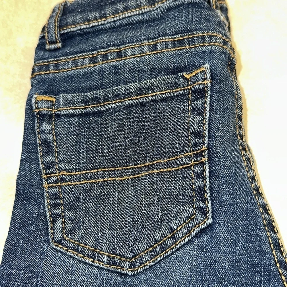 Place Girls Denim Cotton Blend Skinny Jeans Adjustable Waistband Zipper/Snap S6